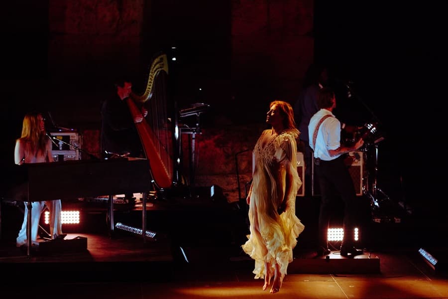Florence and the Machine aus England mit Florence Welch